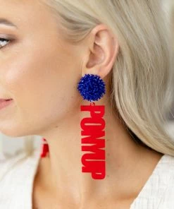 BMR Designs PONY UP Earrings Grad Gifts