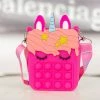 * Girls Unicorn Pop Socket Bag- Hot Pink Accessories