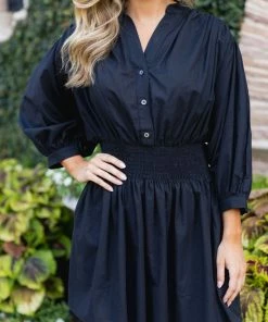 PINCH Sullivan Dress- Black