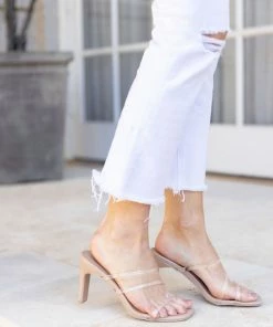 Qupid Kaylee Clear Heel 8.5&9