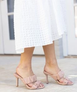 Stella Shoes Hadley Heel- Nude