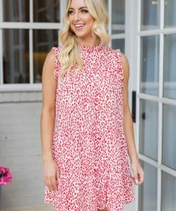 PINCH Deborah Dress- Red Dresses