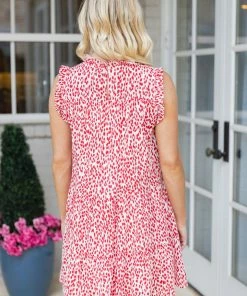 PINCH Deborah Dress- Red Dresses