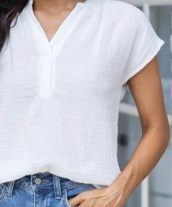 Lush Miley Top- White