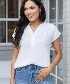 Lush Miley Top- White