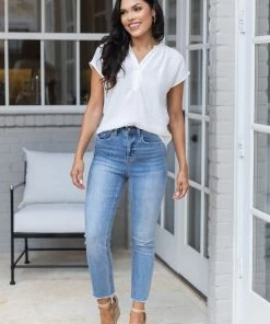 Lush Miley Top- White