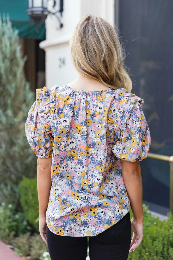 Olivaceous Skylar Top Tops