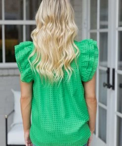 Entro Sofia Top- Green