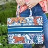 Suzie Bag Chandra Tote- Orange Designer Inspired