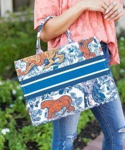 Suzie Bag Chandra Tote- Orange Designer Inspired
