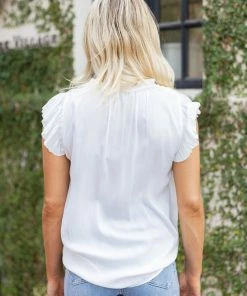 Current Air Caroline Top- White