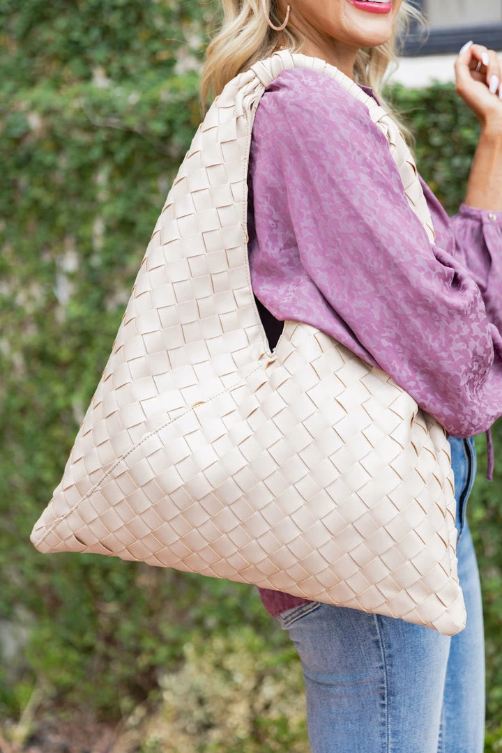 Moda Luxe Nicole Hobo Bag- Tan Accessories