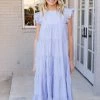 English Factory Dresses Lara Dress- Blue