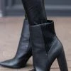 Let's See Style Accessories Veronica Booties- Black