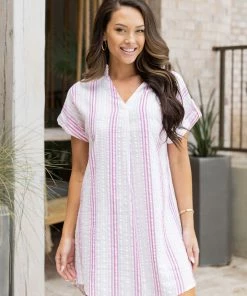 SOLUTION Gentry Dress- Pink
