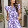 THML Eileen Dress- Lilac