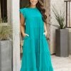 English Factory Dresses Lara Dress- Jade