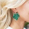 Fame Agnes Earrings- Green
