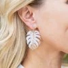 Fame Agnes Earrings- White Summer Of Color