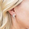 My Girl In LA Cody Crystal Stud Earrings