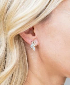 My Girl In LA Cody Crystal Stud Earrings