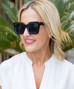 * Nicolette Sunglasses- Black Accessories