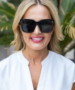 Cramilo Eyewear Celeste Sunglasses- Black Summer Of Color