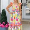 Summer Of Color Wren Dress- Harbor Island- Crosby By Mollie Burch