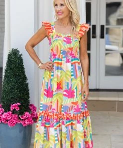 Summer Of Color Wren Dress- Harbor Island- Crosby By Mollie Burch