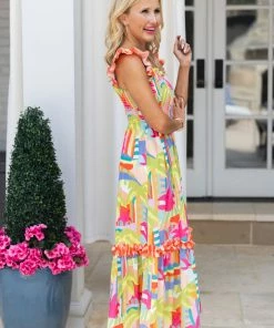 Summer Of Color Wren Dress- Harbor Island- Crosby By Mollie Burch
