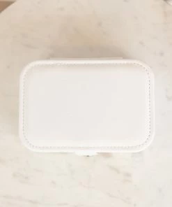 Modern+Chic Harlow Jewlery Case- White Accessories