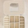 Modern+Chic Harlow Jewlery Case- White Accessories