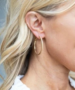 Girly Eloise Hoop Earrings Accessories