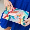La Chic Designs Summer Of Color Allie Beaded Clutch