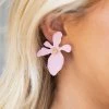 * Jana Flower Earrings- Pink Accessories