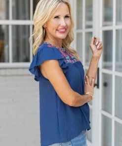 Mine And E&M Tops Maude Top