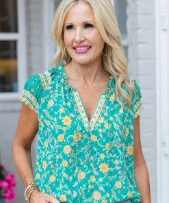 Current Air Daphine Top Tops