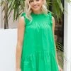 &Merci Brooklyn Dress- Green