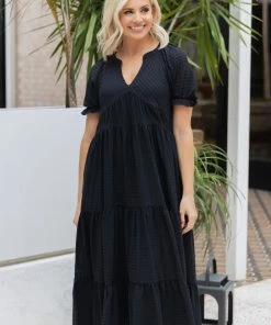 &Merci Marianne Dress- Black Dresses