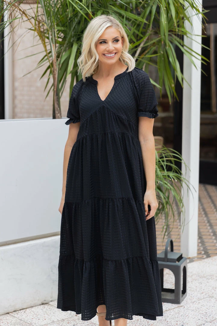 &Merci Marianne Dress- Black Dresses
