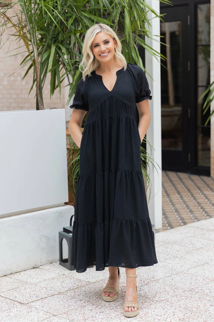 &Merci Marianne Dress- Black Dresses