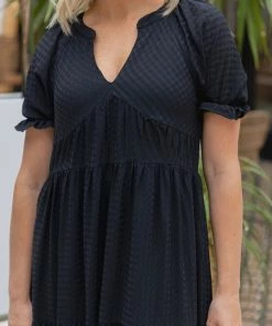 &Merci Marianne Dress- Black Dresses