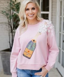 Queen Of Sparkles Tops Champ Sweatshirt