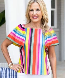 Tops Campbell Top- Crosby By Mollie Burch