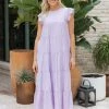 English Factory Dresses Lara Dress- Lilac