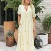 &Merci Marianne Dress- Yellow