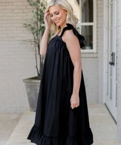 Mable Jessica Dress- Black Dresses
