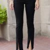 Do + Be Chanel Front Slit Pants