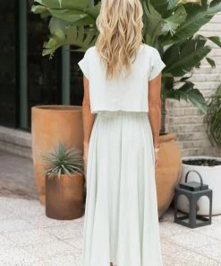 Mable Sadie Set- Sage Tops