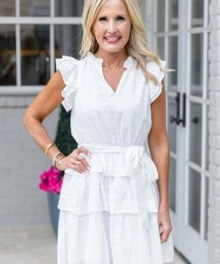 Fate Anastasia Dress- White